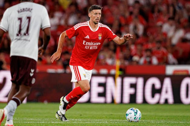 Clement Lenglet seen during UEFA Europa League qualifying game between teams of SL Benfica and Heart of Midlothian FC (Maciej Rogowski Ball Raw Images PT) Lisbon Estadio Da Luz Portugal Copyright: xMaciejxRogowskix maciejrogowski_slbenfica_hearts_2627_5-190