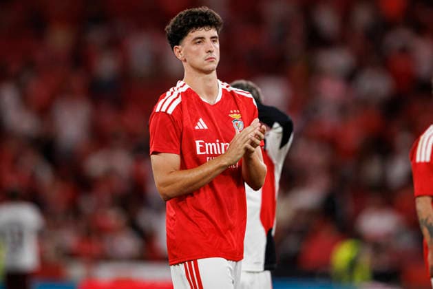 Manu Silva seen during UEFA Europa League qualifying game between teams of SL Benfica and Heart of Midlothian FC (Maciej Rogowski Ball Raw Images PT) Lisbon Estadio Da Luz Portugal Copyright: xMaciejxRogowskix maciejrogowski_slbenfica_hearts_2627_5-364