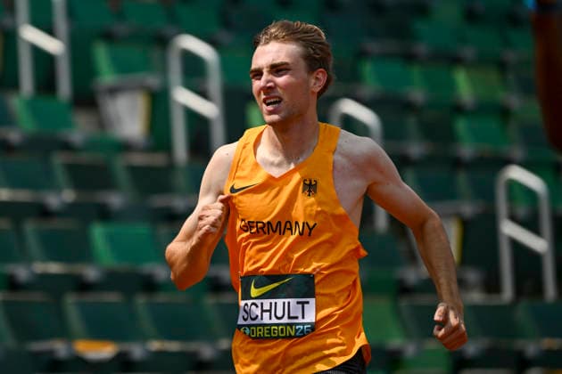 World Athletics U20 Championships Oregon 2026 EUGENE, UNITED STATES OF AMERICA - AUGUST 7, 2026 : Tjark Schult (GER) competing in the 400m during the World Athletics U20 Championships Oregon 2026 at Hayward Field on August 7, 2026 in Eugene, United States Of America. *** World Athletics U20 Championships, Oregon 2026 EUGENE, UNITED STATES OF AMERICA AUGUST 7, 2026 Tjark Schult (GER) competing in the 400m during the World Athletics U20 Championships Oregon 2026 at Hayward Field on August 7, 2026, in Eugene, United States of America Copyright: xBEAUTIFULxSPORTS DecaxText&Bildx