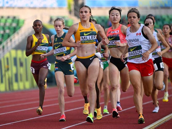 World Athletics U20 Championships Oregon 2026 EUGENE, UNITED STATES OF AMERICA - AUGUST 7, 2026 : Lera Miller (GER) competes during the World Athletics U20 Championships Oregon 2026 at Hayward Field on August 7, 2026 in Eugene, United States Of America. *** World Athletics U20 Championships Oregon 2026 EUGENE, UNITED STATES OF AMERICA AUGUST 7, 2026 Lera Miller (GER) competes during the World Athletics U20 Championships Oregon 2026 at Hayward Field on August 7, 2026, in Eugene, United States of America Copyright: xBEAUTIFULxSPORTS DecaxText&Bildx