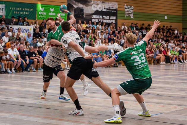 Handball, Lindencup, HSG Wetzlar v Pfadi Winterthur