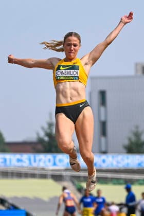 World Athletics U20 Championships Oregon 2026 EUGENE, UNITED STATES OF AMERICA - AUGUST 6, 2026 : Maria Schnemilich (GER) competing in the long jump of the heptathlon during the World Athletics U20 Championships Oregon 2026 at Hayward Field on August 6, 2026 in Eugene, United States Of America. *** World Athletics U20 Championships, Oregon 2026 EUGENE, UNITED STATES OF AMERICA AUGUST 6, 2026 Maria Schnemilich (GER) competing in the long jump as part of the heptathlon during the World Athletics U20 Championships Oregon 2026 at Hayward Field on August 6, 2026, in Eugene, United States of America Copyright: xBEAUTIFULxSPORTS DecaxText&Bildx