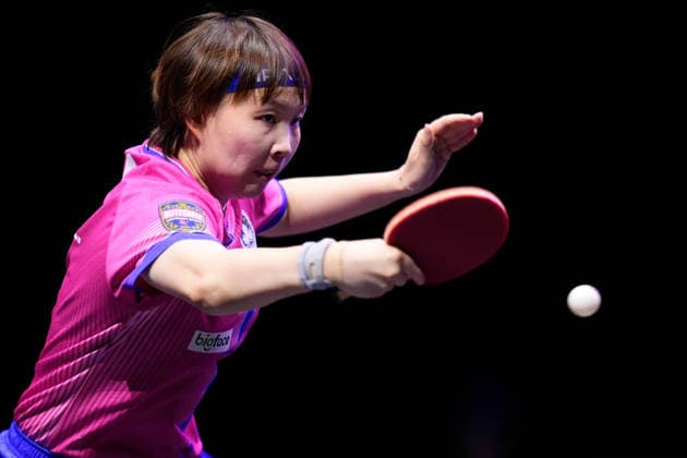 Zhu Yuling (MAC), AUGUST 7, 2026 - Table tennis, Tischtennis : WTT Champions Yokohama 2026 Womens singles round of 16 at Yokohama BUNTAI, Kanagawa, Japan. Noxthirdxpartyxsales  aflo_340276586 KenxAsakurax