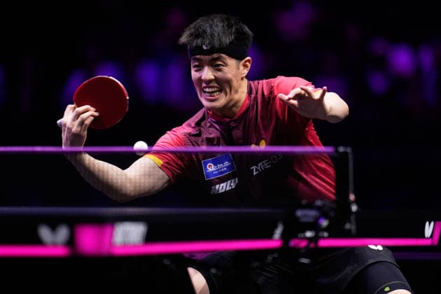 Dang Qiu (GER), AUGUST 7, 2026 - Table tennis, Tischtennis : WTT Champions Yokohama 2026 Mens singles round of 16 at Yokohama BUNTAI, Kanagawa, Japan. Noxthirdxpartyxsales  aflo_340276680 KenxAsakurax