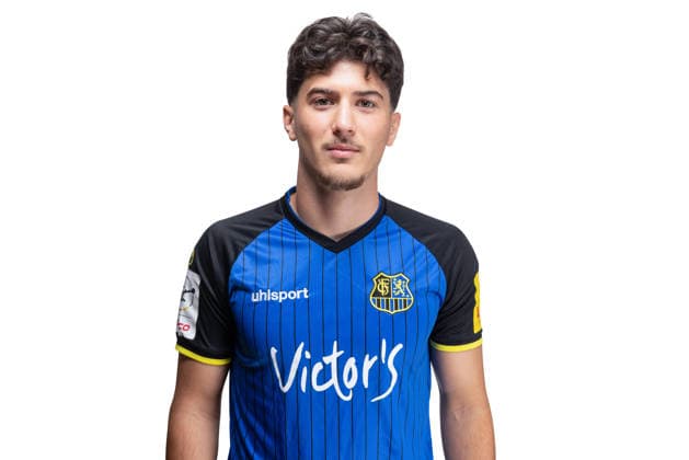 1. FC Saarbruecken 2026 Studio Portraits Goekdeniz Guerpuez , DFB 3. Liga 2026 2027, 1. FC Saarbruecken, Media Day, 22.07.2026, Foto: Philipp von Ditfurth picture-alliance DFB Saarbruecken Deutschland