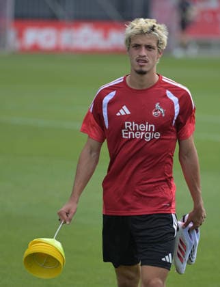 07.08.2026, xophax, Fussball 1.Bundesliga, 1.FC Koeln Training auf Platz 7 am Geissbockheim . Training U21, U 21 . Neuzugang Gil Neves ( 1.FC Köln ) Kitzbühel *** August 7, 2026, xophax, Soccer, Bundesliga 1, 1. FC Köln Training on Field 7 at Geissbockheim; U21 Training; New Signing Gil Neves; 1. FC Köln; Kitzbühel
