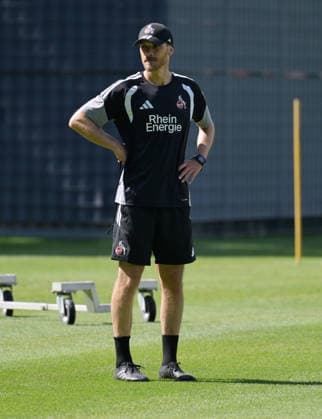 07.08.2026, xophax, Fussball 1.Bundesliga, 1.FC Koeln Training auf Platz 7 am Geissbockheim . Training U21, U 21 . Trainer Manuel Hartmann ( 1.FC Köln ) Kitzbühel *** August 7, 2026, xophax, Soccer, Bundesliga 1, 1. FC Köln Training on Field 7 at Geissbockheim, U21 Training, Coach Manuel Hartmann, 1. FC Köln, Kitzbühel