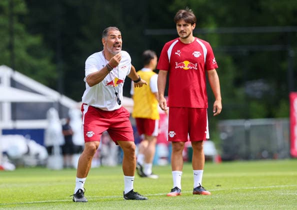 Football, Bundesliga 1, RB Leipzig, training camp in Saalfelden