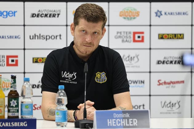 07.08.2026, Fussball, Herren, 3. Liga, Saison 2026 2027, Pressekonferenz vor dem 1. Spieltag, 1. FC Saarbrücken, Pressesprecher Dominik Hechler (1. FC Saarbrücken) Saarbrücken Ludwigsparkstadion Saarland Deutschland (DEU) *** August 7, 2026, Soccer, Men s, 3rd Division, 2026–2027 season, press conference ahead of Matchday 1, 1 FC Saarbrücken, press officer Dominik Hechler, 1 FC Saarbrücken, Saarbrücken, Ludwigsparkstadion, Saarland, Germany, DEU Copyright: xSebastianxBachx
