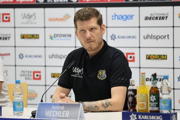 07.08.2026, Fussball, Herren, 3. Liga, Saison 2026 2027, Pressekonferenz vor dem 1. Spieltag, 1. FC Saarbrücken, Pressesprecher Dominik Hechler (1. FC Saarbrücken) Saarbrücken Ludwigsparkstadion Saarland Deutschland (DEU) *** August 7, 2026, Soccer, Men s, 3rd Division, 2026–2027 Season, Press Conference Ahead of Matchday 1, 1 FC Saarbrücken, Press Officer Dominik Hechler, 1 FC Saarbrücken, Saarbrücken, Ludwigsparkstadion, Saarland, Germany, DEU Copyright: xSebastianxBachx