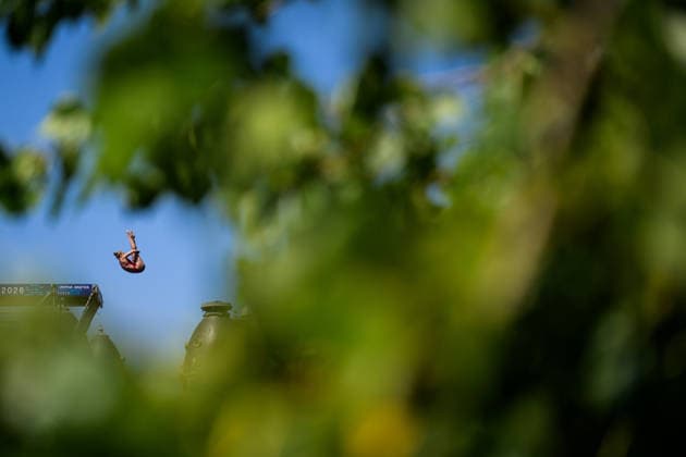 260807 Annika Bornebusch of Denmark competes in women™s high diving 20m platform round 2 during day eight of the 2026 European Aquatics Championships on August 7, 2026 in Paris. Photo: Joel Marklund BILDBYRAN kod JM JM0834 bbeng simhopp diving high diving höga hopp 2026 european aquatics championships em dam *** August 7, 2026: Annika Bornebusch of Denmark competes in the women’s 20-meter platform high diving round 2 during day eight of the 2026 European Aquatics Championships on August 7, 2026 in Paris. Photo by Joel Marklund. BILDBYRAN code JM JM0834 bbeng diving high diving 2026 European Aquatics Championships women’s  Copyright: JOELxMARKLUND BB260807JM016