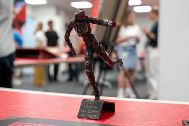 the preview of the exhibition from Ivo to Mondo on the history of the Memorial and life of Ivo Van Damme, on Friday 7 August 2026, in Brussels. The 50th edition of the Allianz Memorial Van Damme athletics meeting takes place on 4 and 5 September 2026. MARIUS BURGELMAN MariusxBurgelman  x182895793x