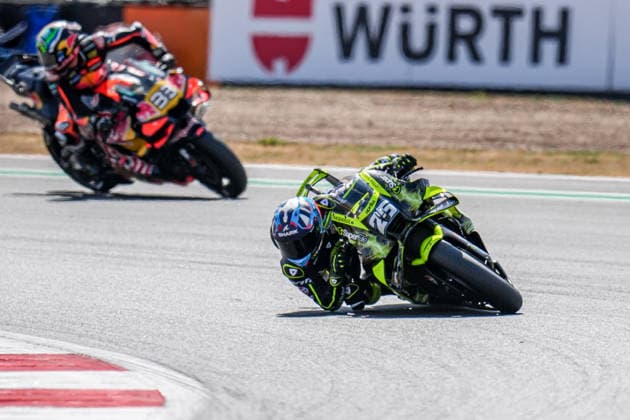 Raul Fernandez (Spain) of the SuperFile Trackhouse MotoGP Team ( 25) during Round 12 of the 2026 Qatar Airways Grand Prix of Great Britain at Silverstone Circuit, Towcester, England on the 7 August 2026.  Copyright: xDavidxHornx PMI-7310-0024