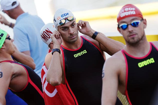 Men s 3km Knockout Sprint, Gregorio Paltrinieri from Italy at the European Aquatics Championships Paris 2026, Paris, August 07, 2026 .  Copyright: xGianxMattiaxD Alberto LaPressex
