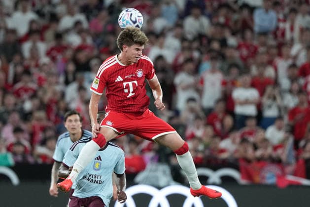 Audi Football Summit 2026: FC Bayern Munich VS Aston Villa Guido Della Rovere of FC Bayern Munich during a match of FC Bayern Munich VS Aston Villa at Kai Tan Stadium during the Audi Football Summit 2026 on August 7, 2026 in Hong Kong. (Photo by Ellan Mad Nexpher Images) Hong Kong
