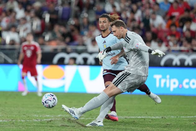 Audi Football Summit 2026: FC Bayern Munich VS Aston Villa Manuel Neuer of FC Bayern Munich during a match of FC Bayern Munich VS Aston Villa at Kai Tan Stadium during the Audi Football Summit 2026 on August 7, 2026 in Hong Kong. (Photo by Ellan Mad Nexpher Images) Hong Kong