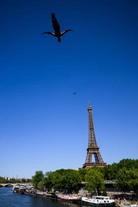 260807 Sebas van Baarsen of Netherlands competes in men™s high diving 20m platform round 1 during day eight of the 2026 European Aquatics Championships on August 7, 2026 in Paris. Photo: Joel Marklund BILDBYRAN kod JM JM0834 bbeng simhopp diving high diving höga hopp 2026 european aquatics championships em *** August 7, 2026: Sebas van Baarsen of the Netherlands competes in the men’s 20-meter platform high diving Round 1 during Day 8 of the 2026 European Aquatics Championships on August 7, 2026 in Paris. Photo by Joel Marklund. BILDBYRAN code JM JM0834 bbeng diving high diving 2026 European Aquatics Championships EM  Copyright: JOELxMARKLUND BB260807JM043