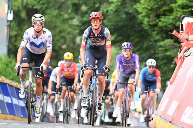 07-08-2026 Tour De Pologne; Tappa 05 Opole - Kocierz Resort; 2026, Soudal - Quick Step; 2026, Movistar; Van Gestel, Dries; Maciejuk, Filip; Kocierz Resort; 