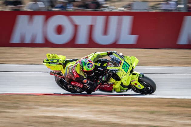 RECORD DATE NOT STATED 7th August 2026; Silverstone Circuit, Northamptonshire, England; 2026 MotoGP Grand Prix of Great Britain, Free Practice Day; Franco Morbidelli of the Pertamina Enduro VR46 Racing Team during free practice 1 GodfreyxPitt