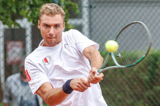 Oleksii Krutykh (LTTC Rot Weiß Berlin), 2. Bundesliga Herren: LTTC Rot Weiß Berlin vs. TC Grün Weiss Nikolassee. Berlin, 7.08.2026 im Steffi -Graf-Stadion beim LTTC Rot Weiß Berlin. 2. Bundesliga Herren: LTTC Rot Weiß Berlin vs. TC Grün Weiss Nikolassee *** Oleksii Krutykh, LTTC Rot Weiß Berlin, 2nd Bundesliga Men s Division: LTTC Rot Weiß Berlin vs. TC Grün Weiss Nikolassee Berlin, August 7, 2026, at Steffi Graf Stadium, hosted by LTTC Rot Weiß Berlin, 2nd Bundesliga Men s Division: LTTC Rot Weiß Berlin vs. TC Grün Weiss Nikolassee