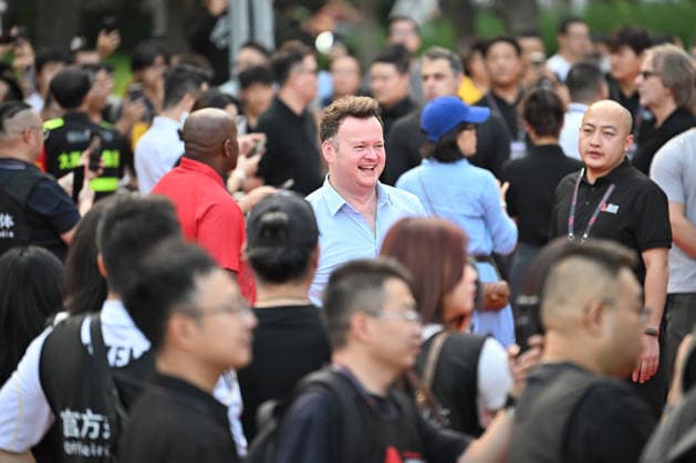 TAIYUAN, CHINA - AUGUST 07: Snooker player Shaun Murphy attends the opening ceremony of the 2026 World Snooker China Open at Binhe Sports Center on August 7, 2026 in Taiyuan, Shanxi Province of China. The tournament features top snooker players competing in Taiyuan.  Copyright: xChinaxNewsxServicex 111658662126