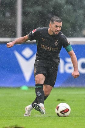 SOCCER - Hoffenheim vs Gladbach, test match SCHWAZ,AUSTRIA,07.AUG.26 - SOCCER - 1. DFL, 1. Deutsche Bundesliga, TSG Hoffenheim vs Borussia Mönchengladbach, test match. Image shows Kevin Stoeger (Gladbach).  GEPAxpictures xDanielxSchoenherr