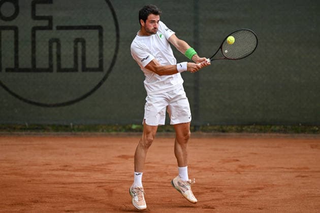 Pedro Martinez Portero ESP 07.08.2026 ¢ Tennis ¢ 1. Bundesliga Herren, TC Bredeney vs TK GW Mannheim, Tennis Club Bredeney, Essen, NRW Germany *** Pedro Martinez, Goalkeeper, ESP, August 7, 2026, ¢ Tennis ¢ Men s 1st Bundesliga, TC Bredeney vs. TK GW Mannheim, Tennis Club Bredeney, Essen, North Rhine-Westphalia, Germany Copyright: xpepphotox xHorstxMauelshagenx pep00321, pep_20260807_hm_394256