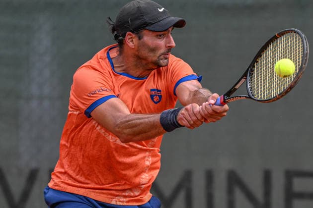 Benjamin Hassan GER 07.08.2026 ¢ Tennis ¢ 1. Bundesliga Herren, TC Bredeney vs TK GW Mannheim, Tennis Club Bredeney, Essen, NRW Germany *** Benjamin Hassan GER 07 08 2026 ¢ Tennis ¢ Men s 1st Bundesliga, TC Bredeney vs. TK GW Mannheim, Tennis Club Bredeney, Essen, North Rhine-Westphalia, Germany Copyright: xpepphotox xHorstxMauelshagenx pep00321, pep_20260807_hm_394475