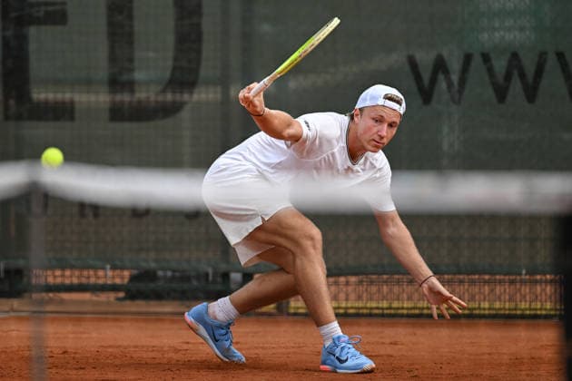 Max Schönhaus GER 07.08.2026 ¢ Tennis ¢ 1. Bundesliga Herren, TC Bredeney vs TK GW Mannheim, Tennis Club Bredeney, Essen, NRW Germany *** Max Schönhaus GER 07 08 2026 ¢ Tennis ¢ Men s 1st Bundesliga, TC Bredeney vs. TK GW Mannheim, Tennis Club Bredeney, Essen, North Rhine-Westphalia, Germany Copyright: xpepphotox xHorstxMauelshagenx pep00321, pep_20260807_hm_394523