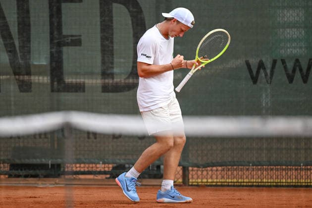 Max Schönhaus GER 07.08.2026 ¢ Tennis ¢ 1. Bundesliga Herren, TC Bredeney vs TK GW Mannheim, Tennis Club Bredeney, Essen, NRW Germany *** Max Schönhaus GER 07 08 2026 ¢ Tennis ¢ Men s 1st Bundesliga, TC Bredeney vs. TK GW Mannheim, Tennis Club Bredeney, Essen, North Rhine-Westphalia, Germany Copyright: xpepphotox xHorstxMauelshagenx pep00321, pep_20260807_hm_394528