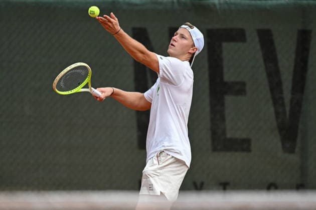 Max Schönhaus GER 07.08.2026 ¢ Tennis ¢ 1. Bundesliga Herren, TC Bredeney vs TK GW Mannheim, Tennis Club Bredeney, Essen, NRW Germany *** Max Schönhaus GER 07 08 2026 ¢ Tennis ¢ Men s 1st Bundesliga, TC Bredeney vs. TK GW Mannheim, Tennis Club Bredeney, Essen, North Rhine-Westphalia, Germany Copyright: xpepphotox xHorstxMauelshagenx pep00321, pep_20260807_hm_394539