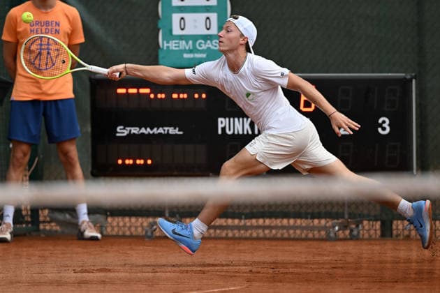 Max Schönhaus GER 07.08.2026 ¢ Tennis ¢ 1. Bundesliga Herren, TC Bredeney vs TK GW Mannheim, Tennis Club Bredeney, Essen, NRW Germany *** Max Schönhaus GER 07 08 2026 ¢ Tennis ¢ Men s 1st Bundesliga, TC Bredeney vs. TK GW Mannheim, Tennis Club Bredeney, Essen, North Rhine-Westphalia, Germany Copyright: xpepphotox xHorstxMauelshagenx pep00321, pep_20260807_hm_394543