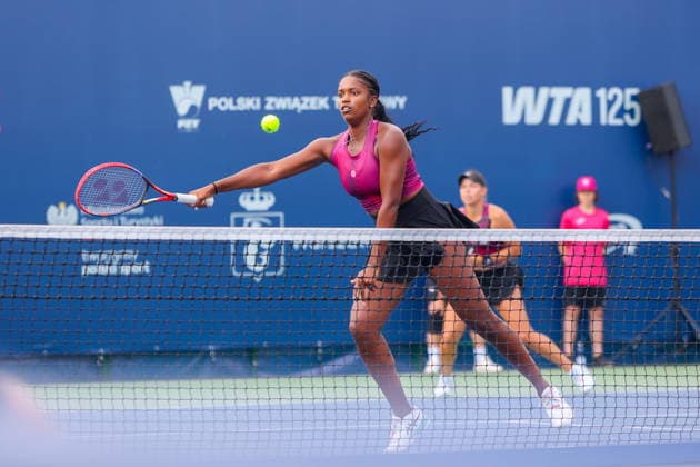 WARSZAWA 07.08.2026 TURNIEJ WTA, Tennis Damen 125 WARSAW T-MOBILE POLISH OPEN - DEBEL FINAL--- TENNIS TOURNAMENT WTA 125 WARSAW T-MOBILE POLISH OPEN - DOUBLE FINAL MATCH ALANA SMITH FOT. ANNA KLEPACZKO FOTOPYK NEWSPIX.PL --- newspix.pl 
