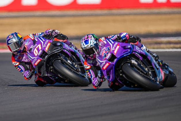 Toprak RazgatlÄ±oglu (Turkey) of the Prima Pramac Yamaha MotoGP ( 7) during Practice at Round 12 of the 2026 Qatar Airways Grand Prix of Great Britain at Silverstone Circuit, Towcester, England on the 7 August 2026.  Copyright: xDavidxHornx PMI-7310-0057