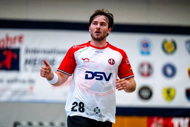 07.08.2026, xdobgx, Handball Heide-Cup 2026, HSV Hamburg - HOJ Elite v.l. Jonathan Svensson (HoJ Elite, 28) Portrait, Portraet, Einzelbild Schneverdingen *** August 7, 2026, xdobgx, Handball Heide Cup 2026, HSV Hamburg HOJ Elite vs. Jonathan Svensson HoJ Elite, 28 Portrait, Portrait, Single Image, Schneverdingen