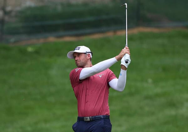 August 7, 2026: Ben Silverman hit ball at 10th hole during 2nd Round at 2026 Wyndham Championship, Sedgefield Country Club in Greensboro, North Carolina. CSM Greensboro United States of America - ZUMAc04_ 20260807_zma_c04_004 Copyright: xDavidxBeachx