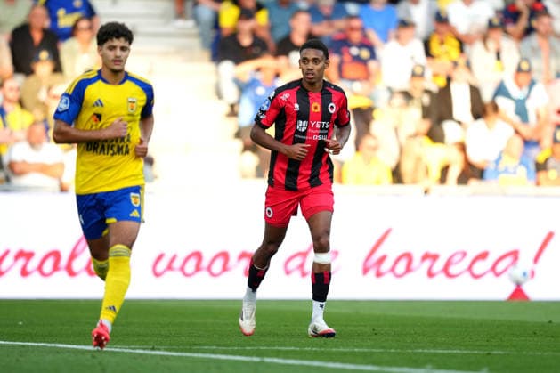 Eredivisie: SC Cambuur v Excelsior Rotterdam Leeuwarden - David Garden of Excelsior Rotterdam during the first competition round of the 2026 2027 Eredivisie season. The match is set between SC Cambuur and Excelsior Rotterdam at Kooi Stadion on 7 August 2026 in Leeuwarden, The Netherlands. (Hero Images Yannick Verhoeven) Copyright: xYannickxVerhoevenx