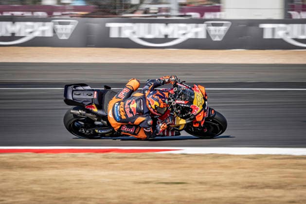 RECORD DATE NOT STATED 7th August 2026; Silverstone Circuit, Northamptonshire, England; 2026 MotoGP Grand Prix of Great Britain, Free Practice Day; Pol Espargaro of the Red Bull KTM Tech 3 Team during free practice 2 GodfreyxPitt