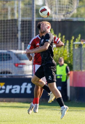 07.08.2026 - Fussball - Saison 2026 2027 - Regionalliga Bayern - 03. Spieltag: 1. FC Nürnberg FCN II ( Club ) - TSV Buchbach - DaMa - xdaxmax - Tobias Sztaf (28, TSV Buchbach ) Kirubel Taye (30, 1. FC Nürnberg FCN II ) *** August 7, 2026 Soccer Season 2026–2027 Bavarian Regional League 03 Matchday 1 FC Nuremberg FCN II Club TSV Buchbach DaMa xdaxmax Tobias Sztaf 28, TSV Buchbach Kirubel Taye 30, 1 FC Nuremberg FCN II