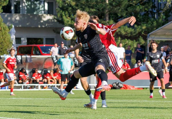 07.08.2026 - Fussball - Saison 2026 2027 - Regionalliga Bayern - 03. Spieltag: 1. FC Nürnberg FCN II ( Club ) - TSV Buchbach - DaMa - xdaxmax - Jonas Wieselberger (37, TSV Buchbach ) Joel Skowronek (39, 1. FC Nürnberg FCN II ) *** August 7, 2026 Soccer Season 2026–2027 Bavarian Regional League 03 Matchday 1 FC Nuremberg FCN II Club TSV Buchbach Women s Team xdaxmax Jonas Wieselberger 37, TSV Buchbach Joel Skowronek 39, 1 FC Nuremberg FCN II