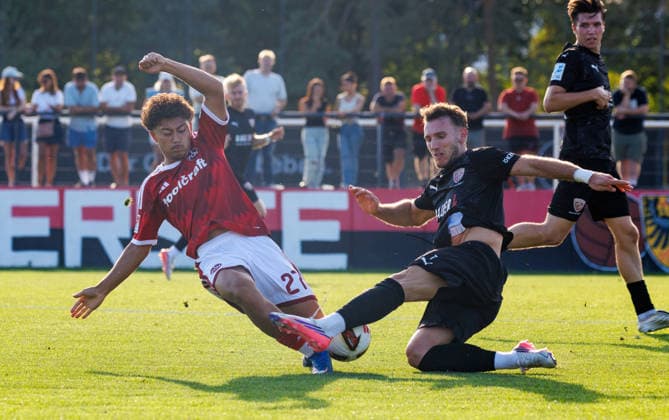 Football, Bavarian Regional League, 1. FC Nürnberg II v TSV Buchbach