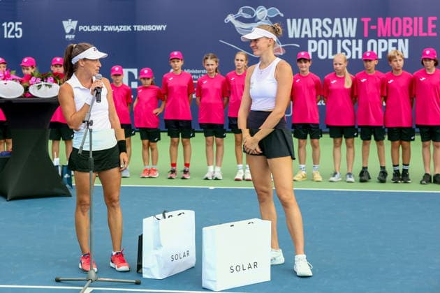 WARSZAWA 07.08.2026 TURNIEJ WTA, Tennis Damen 125 WARSAW T-MOBILE POLISH OPEN - DEBEL FINAL--- TENNIS TOURNAMENT WTA 125 WARSAW T-MOBILE POLISH OPEN - DOUBLE FINAL MATCH ALICJA ROSOLSKA MARTYNA KUBKA FOT. ANNA KLEPACZKO FOTOPYK NEWSPIX.PL --- newspix.pl 