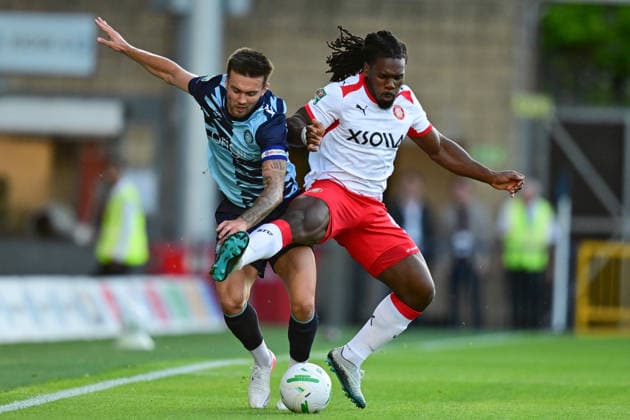 Football, EFL Cup, Wycombe Wanderers v FC Stevenage