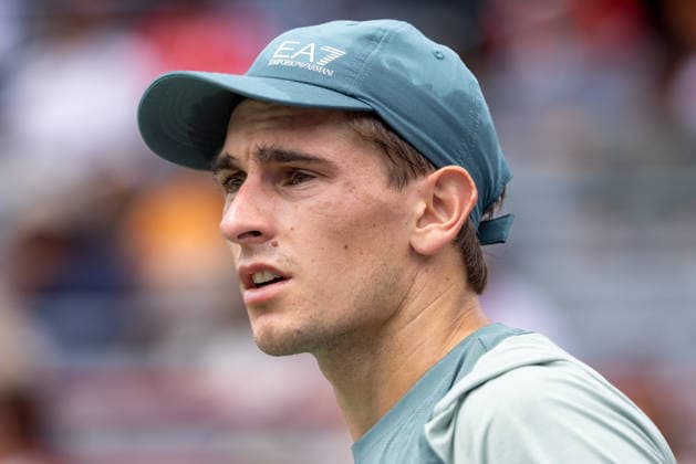 August 7, 2026, Montreal, Quebec, Canada: MATTEO ARNALDI (30) from Italia in match against Tallon Griekspoor from Nederlands in third round at Canadian Open at IGA stadium in Montreal, Quebec, Canada on 2026-08-07 Montreal Canada - ZUMAl189 20260807_zsp_l189_030 Copyright: xYannickxLegarex