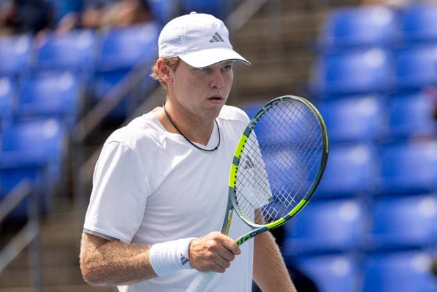 August 7, 2026, Montreal, Quebec, Canada: ALEX MECHELSEN FROM USA reactionin match against Daniel Merida from Spain in third round at Canadian Open at IGA stadium in Montreal, Quebec, Canada on 2026-08-07 Montreal Canada - ZUMAl189 20260807_zsp_l189_031 Copyright: xYannickxLegarex