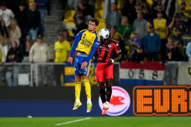 Eredivisie: SC Cambuur v Excelsior Rotterdam Leeuwarden - Osman Turay of Excelsior Rotterdam during the first competition round of the 2026 2027 Eredivisie season. The match is set between SC Cambuur and Excelsior Rotterdam at Kooi Stadion on 7 August 2026 in Leeuwarden, The Netherlands. (Hero Images Yannick Verhoeven) Copyright: xYannickxVerhoevenx