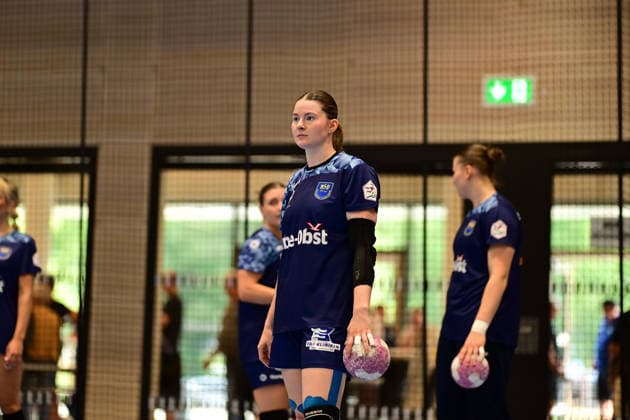 Handball I Frauen I Saison 2026-2027 I Testspiel I Buxtehuder SV - VfL Oldenburg I 07.08.2026 Lucy Strauchmann (78, Buxtehuder Sportverein) Buxtehude Halle Nord (Neu) Niedersachsen Deutschland *** Handball I Women I 2026–2027 Season I Friendly Match I Buxtehuder SV vs. VfL Oldenburg I August 7, 2026 Lucy Strauchmann 78, Buxtehuder Sportverein, Buxtehude, Halle Nord, Lower Saxony, Germany Copyright: xLobeca FelixxWeißbergx