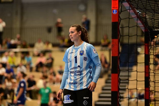 Handball I Frauen I Saison 2026-2027 I Testspiel I Buxtehuder SV - VfL Oldenburg I 07.08.2026 Nikki van der Vorst (1, Buxtehuder Sportverein) Buxtehude Halle Nord (Neu) Niedersachsen Deutschland *** Handball I Women I 2026–2027 Season I Friendly Match I Buxtehuder SV vs. VfL Oldenburg I August 7, 2026 Nikki van der Vorst 1, Buxtehuder Sportverein, Buxtehude, Halle Nord, Lower Saxony, Germany Copyright: xLobeca FelixxWeißbergx