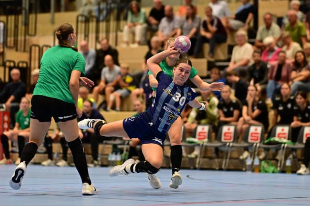 Handball I Frauen I Saison 2026-2027 I Testspiel I Buxtehuder SV - VfL Oldenburg I 07.08.2026 Fleur Schouten (30, Buxtehuder Sportverein) Buxtehude Halle Nord (Neu) Niedersachsen Deutschland *** Handball I Women I 2026–2027 Season I Friendly Match I Buxtehuder SV vs. VfL Oldenburg I August 7, 2026 Fleur Schouten 30, Buxtehuder Sportverein, Buxtehude, Halle Nord, Lower Saxony, Germany Copyright: xLobeca FelixxWeißbergx