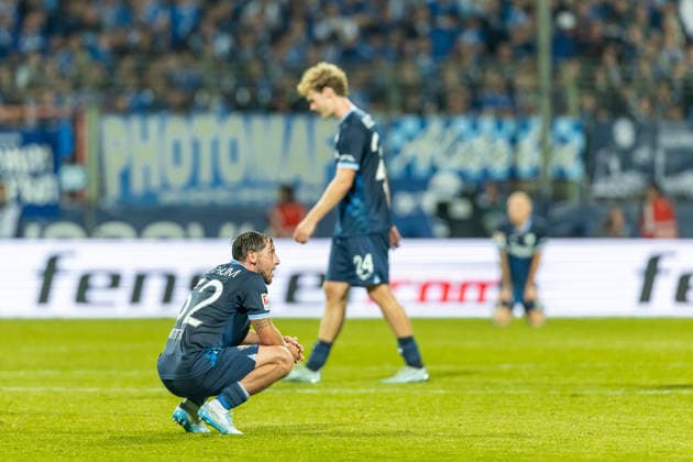 Maximilian Wittek (VfL Bochum) enttaeuscht waehrend des spiels der 2. Bundesliga zwischen VfL Bochum und Hertha BSC, Vonovia Ruhrstadion am 07. August 2026 in Bochum, Deutschland. (Foto von xxx DeFodi Images) +++ Maximilian Wittek (VfL Bochum) looks dejected during the 2nd Bundesliga match between VfL Bochum and Hertha BSC at Vonovia Ruhrstadion on August 7, 2026 in Bochum, Germany. (Photo by xxx DeFodi Images) DFB DFL REGULATIONS PROHIBIT ANY USE OF PHOTOGRAPHS AS IMAGE SEQUENCES AND OR QUASI-VIDEO. - *** Maximilian Wittek of VfL Bochum looks dejected during the 2. Bundesliga match between VfL Bochum and Hertha BSC, Vonovia Ruhrstadion on August 7, 2026, in Bochum, Germany. Photo by xxx DeFodi Images. Maximilian Wittek of VfL Bochum looks dejected during the 2nd Bundesliga match between VfL Bochum and Hertha BSC at Vonovia Ruhrstadion on August 7, 2026 in Bochum, Germany. Photo by xxx DeFodi Images. DFB and DFL regulations prohibit any use of photographs as image sequences and or quasi-video.